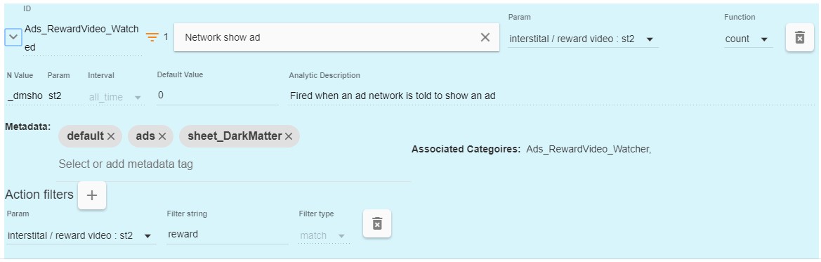 Action Data Expanded