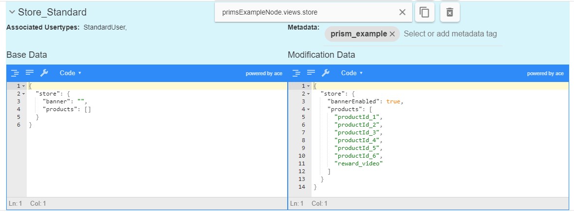 Modifiers Data Expanded